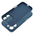 silicone mag cover case compatible with magsafe for iphone 16 pro blue extra photo 1