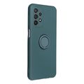 silicone ring case for iphone 14 plus green extra photo 3