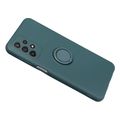 silicone ring case for iphone 14 plus green extra photo 5