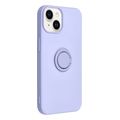 silicone ring case for iphone 14 plus violet extra photo 3