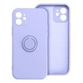 silicone ring case for iphone 14 plus violet extra photo 4
