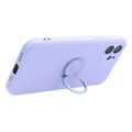 silicone ring case for iphone 14 plus violet extra photo 5