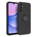 silicone ring case for samsung a15 5g a15 4g black extra photo 2