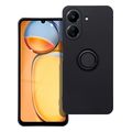 silicone ring case for xiaomi redmi 13c poco c65 black extra photo 1