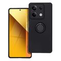 silicone ring case for xiaomi redmi note 13 5g black extra photo 1