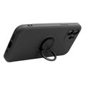 silicone ring case for xiaomi redmi note 14 5g black extra photo 3