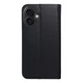 smart case book for iphone 16 black extra photo 1