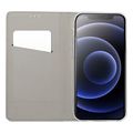 smart case book for iphone 16 plus black extra photo 6
