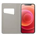 smart case book for iphone 16 plus red extra photo 6