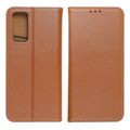 smart pro book leather case for xiaomi redmi note 14 5g brown extra photo 1