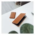 smart pro book leather case for xiaomi redmi note 14 5g brown extra photo 6