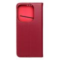smart pro book leather case for xiaomi redmi note 14 5g claret extra photo 1
