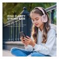 sonicgear bt54 headphones 2024 airphone 6 mauve pink extra photo 2