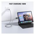4smarts usb type c cable digitcord 100w 15m grey extra photo 2