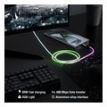 4smarts usb type c rgb cable cord 60w 15m extra photo 3