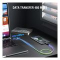 4smarts usb type c rgb cable cord 60w 15m extra photo 6