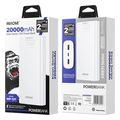power bank 20000mah 12w wk wp 121 2 theseon white extra photo 1