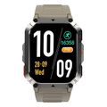 blackview multi funct smartwatch with flashlight compass bt callhealth management khaki w70pro kh extra photo 1
