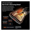 kinito blackview dual 5g rugged smartphone 8gb 256gb bl7000 nfc with charging dock black bl7000 5g  extra photo 6
