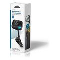 nedis catr1024bk car fm bluetooth transmitter pd20w qc30 black extra photo 3