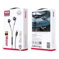 xo ep66 ensyrmata crescent akoystika me mikrofono kai bysma usb c se mayro xroma extra photo 2