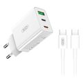 xo l101 eu pd20w pd18w qc18w quick charger with type c cable nb124 extra photo 1