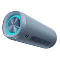 qcy sp7 blue portable bluetooth speaker w stereo sound 40w mic for calls rgb light show extra photo 2 qcy sp7 blue portable bluetooth speaker w stereo sound 40w mic for calls rgb light show extra photo 2