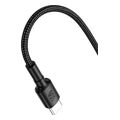 qcy dc05 usb a to type c braided wire cable fast charging data 60w tpe high densidy 12m extra photo 1