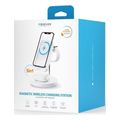 forever macs 100 magnetic wireless charging station with power bank white 5in1 extra photo 5