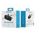 forever mini power bank mtb 100 225w 5000 mah lightning black extra photo 3 forever mini power bank mtb 100 225w 5000 mah lightning black extra photo 3