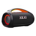 akai wavestormer forito adiabroxo ixeio bluetooth 110w rms aux in usb me led ipx6 extra photo 1