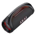 akai wavestormer forito adiabroxo ixeio bluetooth 110w rms aux in usb me led ipx6 extra photo 2