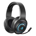 qcy heroad v200 wireless quad black bluetooth wifi usb a usb c rgb gaming headset ps4 ps5 p extra photo 1