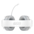 qcy heroad v200 wireless quad white bluetooth wifi usb a usb c rgb gaming headset ps4 ps5 p extra photo 3