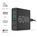 hama 4 port charging station 60w 2 x usb c 2 x usb a pd fast charge extra photo 6