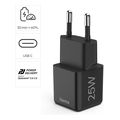 hama fast charger usb c super mini charger pd 25 w black extra photo 7