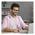 hama freedom buddy ii bluetooth headphones tws earbuds voice control pink extra photo 2