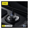 car fast charger foneng c07 with dual output 2xusb a 24a 12w black extra photo 1 car fast charger foneng c07 with dual output 2xusb a 24a 12w black extra photo 1