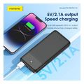 power bank foneng px109 10w 10000mah with 2 usb a ports black extra photo 3 power bank foneng px109 10w 10000mah with 2 usb a ports black extra photo 3