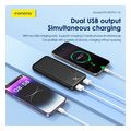 power bank foneng px109 10w 10000mah with 2 usb a ports black extra photo 4 power bank foneng px109 10w 10000mah with 2 usb a ports black extra photo 4