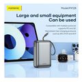 power bank foneng px128 65w 30000mah with 3 ports dark grey extra photo 1 power bank foneng px128 65w 30000mah with 3 ports dark grey extra photo 1