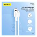 usb 20 cable foneng xs01 usb c to lightning pd 27w 1m white extra photo 2