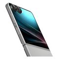 spigen glass tr ez fit optik pro hd 2 pack black for samsung galaxy z flip7 extra photo 2