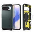 spigen tough armor magsafe abyss green for google pixel 10 pro xl extra photo 1
