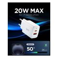 spigen essential 20w wall charger ee202eu white extra photo 3