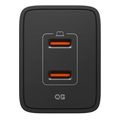spigen essential 47w wall charger ee472eu black extra photo 1