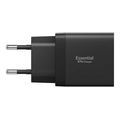spigen essential 47w wall charger ee472eu black extra photo 2