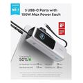 powerbank anker 25000mah 165w qc pd silver a1695h41 extra photo 1