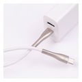 forever sleek cable usb c to lightning 10 m 27w white extra photo 6 forever sleek cable usb c to lightning 10 m 27w white extra photo 6