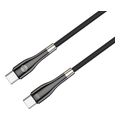 forever sleek cable usb c to usb c 10 m 60w black extra photo 2